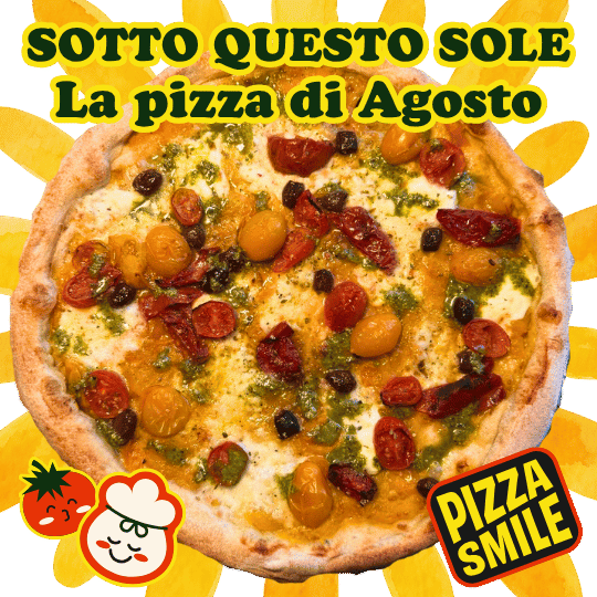 Pizza Sotto Questo Sole - Pizza del Mese Pizza Smile